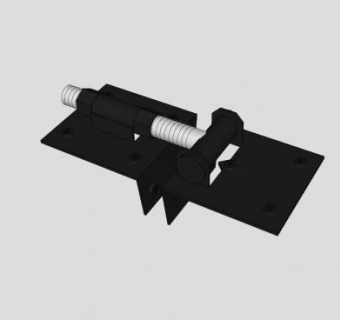 可调节铰链SU模型下载_sketchup草图大师SKP模型