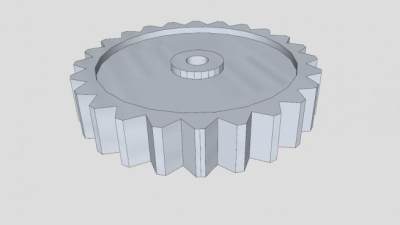 齿轮SU模型下载_sketchup草图大师SKP模型