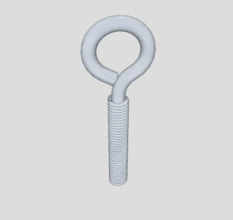 环首螺钉SU模型下载_sketchup草图大师SKP模型