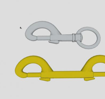 螺栓咬扣SU模型下载_sketchup草图大师SKP模型