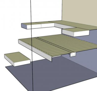 现代沐浴桑拿SU模型下载_sketchup草图大师SKP模型