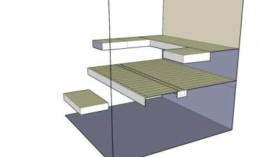 现代沐浴桑拿SU模型下载_sketchup草图大师SKP模型