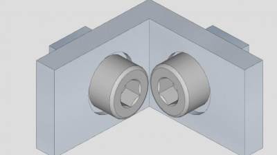 支架连接器SU模型下载_sketchup草图大师SKP模型