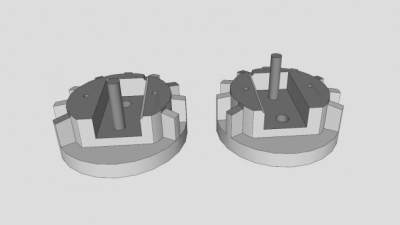 测压传感器SU模型下载_sketchup草图大师SKP模型