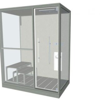 沐浴桑拿澡堂SU模型下载_sketchup草图大师SKP模型