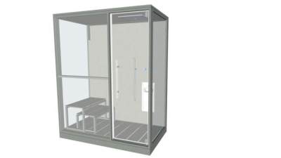 沐浴桑拿澡堂SU模型下载_sketchup草图大师SKP模型