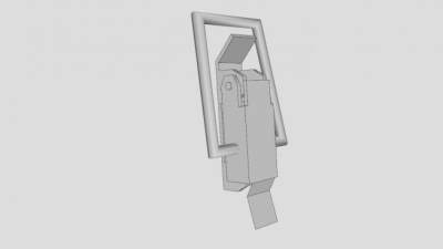 门闩锁SU模型下载_sketchup草图大师SKP模型