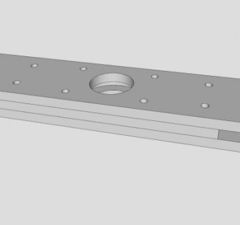 轴承支架装置SU模型下载_sketchup草图大师SKP模型