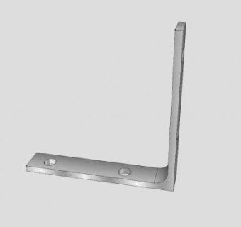 直角支架SU模型下载_sketchup草图大师SKP模型