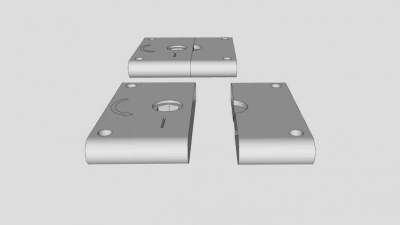旋转锁SU模型下载_sketchup草图大师SKP模型
