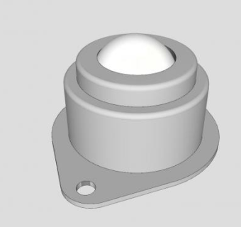 滚轮轴承SU模型下载_sketchup草图大师SKP模型