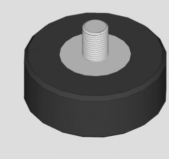 减振器SU模型下载_sketchup草图大师SKP模型