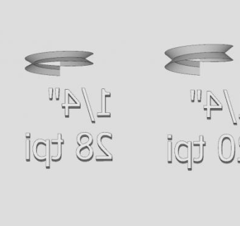 螺纹SU模型下载_sketchup草图大师SKP模型