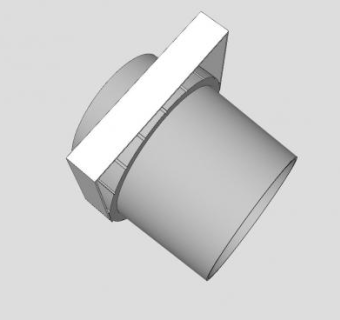 户外扬声器SU模型下载_sketchup草图大师SKP模型