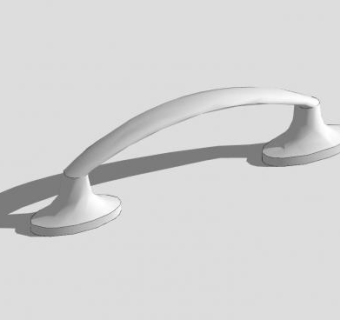 法式拉手SU模型下载_sketchup草图大师SKP模型