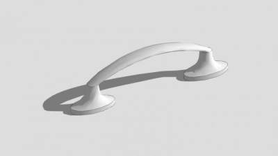 法式拉手SU模型下载_sketchup草图大师SKP模型