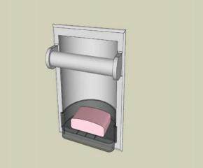 洗涤肥皂碟SU模型下载_sketchup草图大师SKP模型