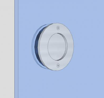 黑色不锈钢把手SU模型下载_sketchup草图大师SKP模型