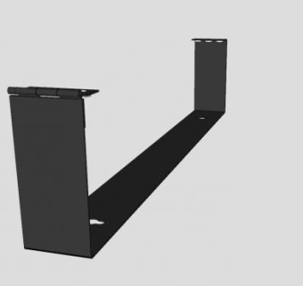 墙壁安装支架SU模型下载_sketchup草图大师SKP模型