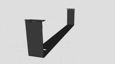 墙壁安装支架SU模型下载_sketchup草图大师SKP模型