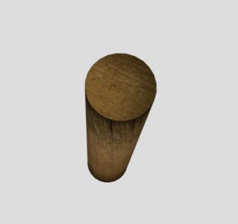 古代建筑木柱SU模型下载_sketchup草图大师SKP模型