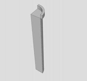 扇形支柱SU模型下载_sketchup草图大师SKP模型