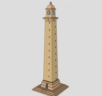 佩勒姆石柱SU模型下载_sketchup草图大师SKP模型