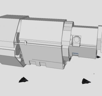 船模型创意柱子SU模型下载_sketchup草图大师SKP模型