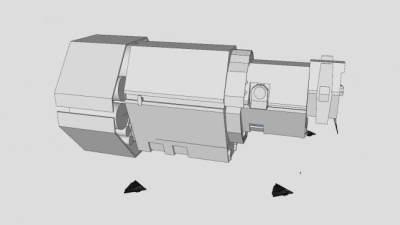 船模型创意柱子SU模型下载_sketchup草图大师SKP模型