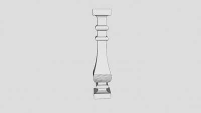 门柱SU模型下载_sketchup草图大师SKP模型