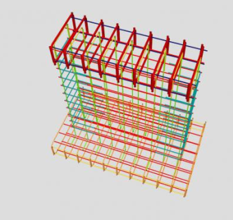 桥墩及柱与梁SU模型下载_sketchup草图大师SKP模型