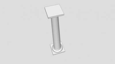 多利克柱SU模型下载_sketchup草图大师SKP模型