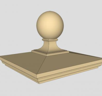 柱帽SU模型下载_sketchup草图大师SKP模型