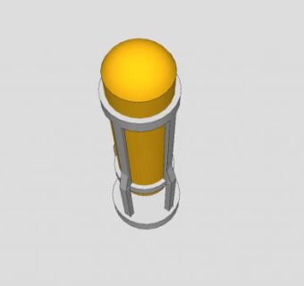 蒸馏塔SU模型下载_sketchup草图大师SKP模型