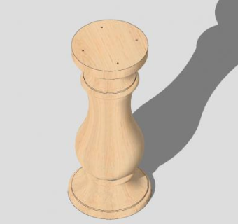 基座SU模型下载_sketchup草图大师SKP模型