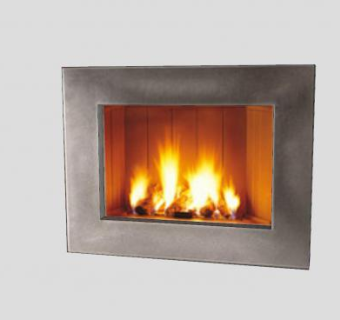 双面壁炉SU模型下载_sketchup草图大师SKP模型