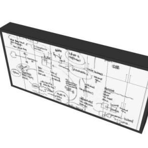 现代白板柜子SU模型下载_sketchup草图大师SKP模型