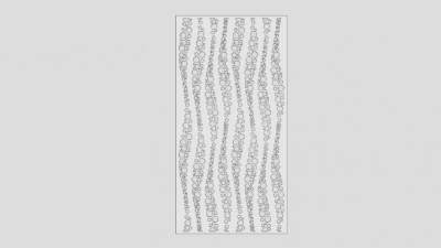 气泡装饰隔断SU模型下载_sketchup草图大师SKP模型