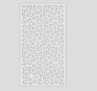 气泡装饰屏风隔断SU模型下载_sketchup草图大师SKP模型