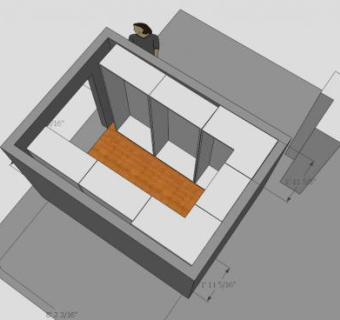 现代白色衣柜衣橱SU模型下载_sketchup草图大师SKP模型