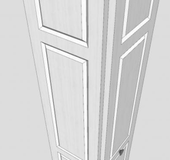 衣柜门SU模型下载_sketchup草图大师SKP模型