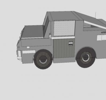 防御汽车车辆SU模型下载_sketchup草图大师SKP模型