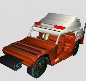 消防员汽车车辆SU模型下载_sketchup草图大师SKP模型