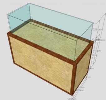 板式玻璃展柜SU模型下载_sketchup草图大师SKP模型