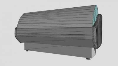 冰箱展示柜SU模型下载_sketchup草图大师SKP模型