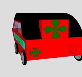 水陆两栖车SU模型下载_sketchup草图大师SKP模型