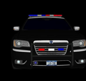 加州公路巡逻车SU模型下载_sketchup草图大师SKP模型