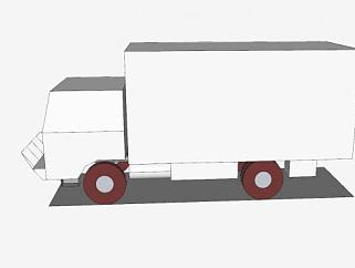 简易<em>大型卡车</em>SU模型下载_sketchup草图大师SKP模型