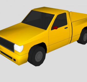 丰田苔原车SU模型下载_sketchup草图大师SKP模型