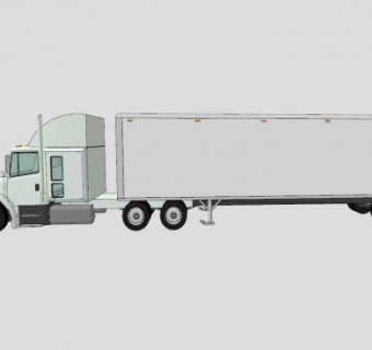 古董卡车SU模型下载_sketchup草图大师SKP模型